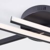 Brilliant Plafonnier LED Hinton moderne en boucle, 3000 Kelvin blanc chaud