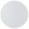 Brilliant Plafonnier Livas LED blanc, forme ronde et plate, 3000 Kelvin blanc chaud
