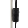 Brilliant lampadaire avec liseuse Spari beige, avec 2 abat-jour coniques