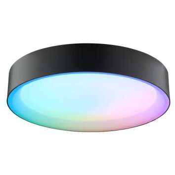 Brilliant Plafonnier LED Larios dimmable par télécommande, blanc réglable 3000-6500 Kelvin