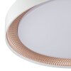 Brilliant Plafonnier LED Waldo dimmable par télécommande, blanc réglable 3000-6500 Kelvin