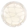 Brilliant Plafonnier LED Marenga à motif organique, blanc réglable 2700-4000 Kelvin