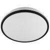 Brilliant plafonnier LED Taya à effet ciel étoilé, IP44, blanc réglable 2700-6500 Kelvin
