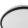 Brilliant plafonnier LED Taya à effet ciel étoilé, IP44, blanc réglable 2700-6500 Kelvin