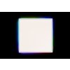 Brilliant Plafonnier carré Tanida, dimmable par télécommande, blanc réglable 3000-6500 Kelvin