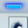 Brilliant Plafonnier Tanida, LED RGB, 4 000 Kelvin blanc neutre, dimmable par télécommande