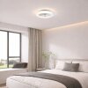 Brilliant plafonnier avec ventilateur LED Montero, blanc réglable 2700-6500 Kelvin