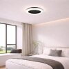 Brilliant plafonnier LED Montero moderne, blanc réglable 2700-6500 Kelvin