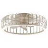 Brilliant Plafonnier LED Capo, blanc réglable 2700-6500 Kelvin, dimmable par télécommande