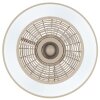 Brilliant plafonnier LED Catania, ventilateur, blanc réglable 2700-6500 Kelvin