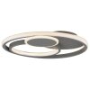 Brilliant plafonnier LED Runda, cercles, fonction mémoire, blanc chaud 3000 Kelvin