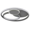 Brilliant plafonnier LED Runda, cercles, fonction mémoire, blanc chaud 3000 Kelvin