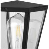 Brilliant borne lumineuse de jardin Westcliff, lanterne moderne trapézoïdale anthracite