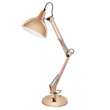 Lampe de table Eglo BORGILLIO Cuivre, 1 lumière