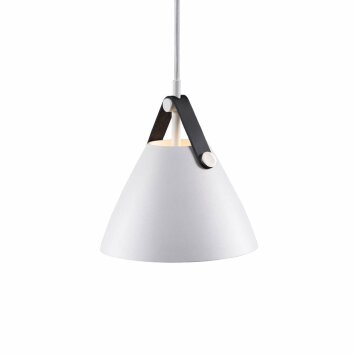 Suspension Design For The People by Nordlux Strap Blanc, 1 lumière