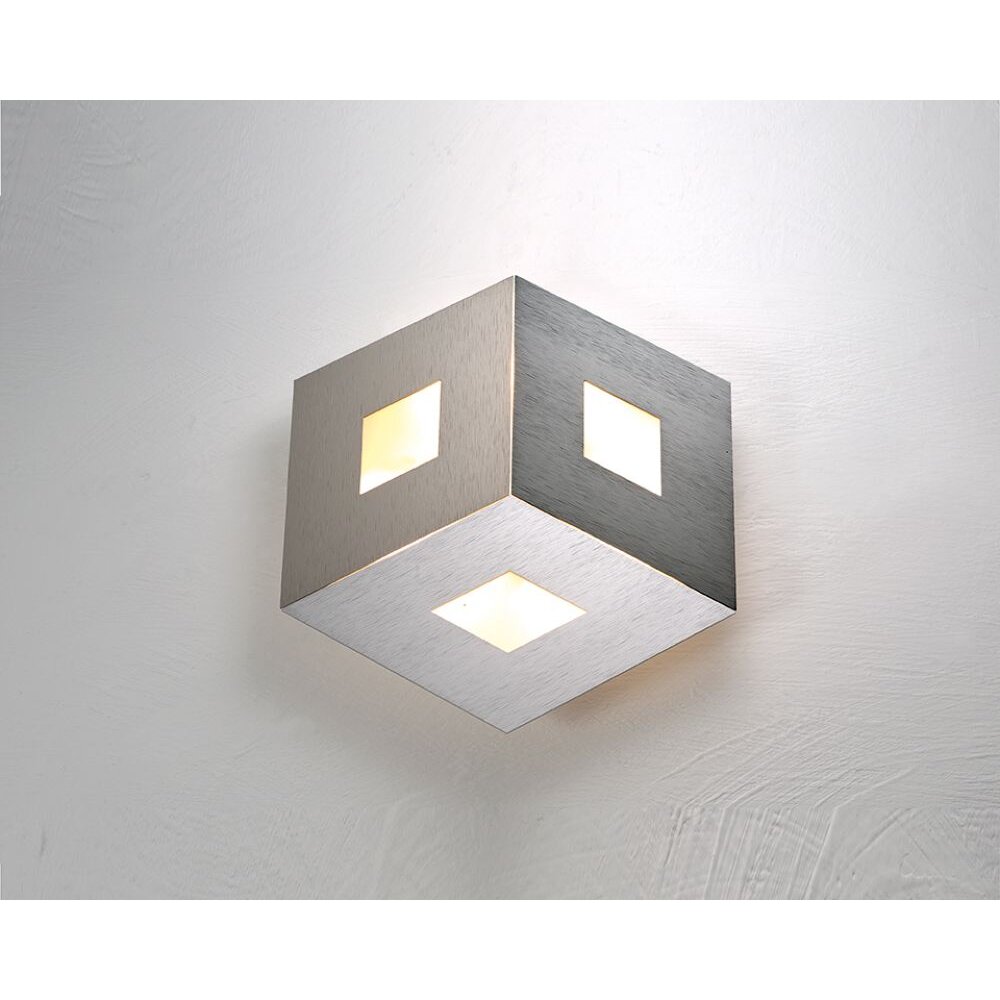 Plafonnier Bopp-Leuchten BOX COMFORT LED Aluminium, Multicolore, 3 lumières main product photo