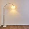 Lampadaire Tipitapa Nickel mat, 1 lumière