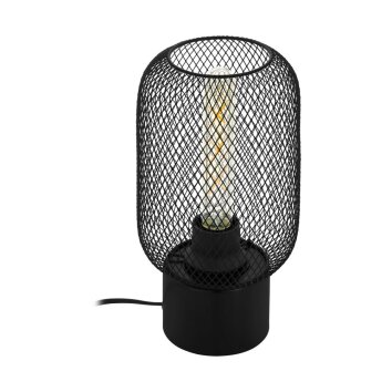 Lampe à poser EGLO WRINGTON Noir, 1 lumière