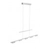 Suspension Paul Neuhaus INIGO LED Acier inoxydable, 5 lumières