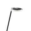 Lampadaire Steinhauer Turound LED Acier inoxydable, Noir, 1 lumière