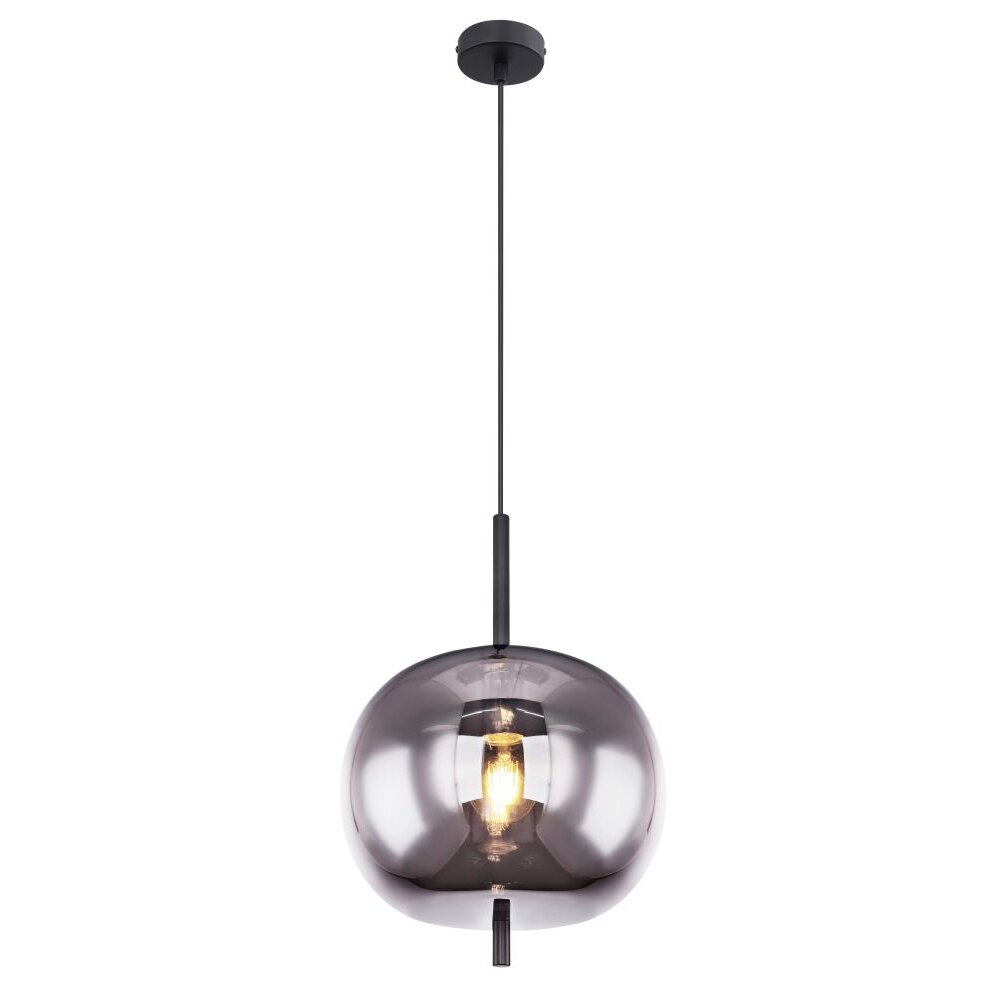 Suspension Globo BLACKY Noir, 1 lumière main product photo