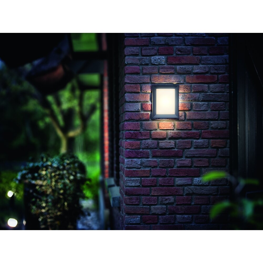 Applique murale d'extérieur Philips Karp LED Anthracite, 1 lumière main product photo
