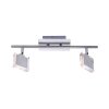 Plafonnier Leuchten Direkt Tony LED Chrome, Nickel mat, 2 lumières