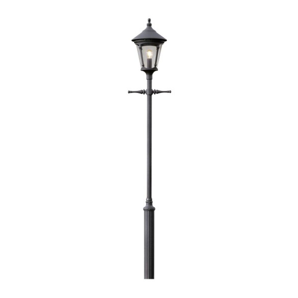 Lampadaire extérieur Konstsmide Virgo Noir, 1 lumière main product photo