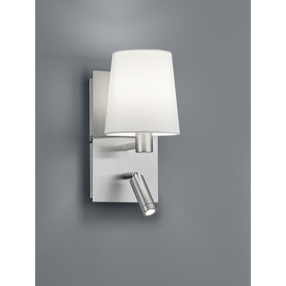 Applique murale Trio MARRIOT Nickel mat, 1 lumière main product photo