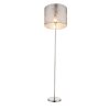 Lampadaire Globo Nickel mat, 1 lumière Lampadaire Globo Nickel mat, 1 lumière