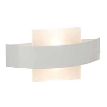 Applique Brilliant Solution LED Blanc, 2 lumières