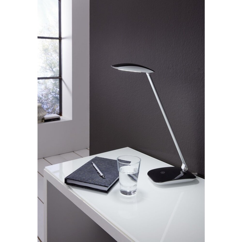 Lampe à poser Eglo CAJERO LED Noir, 1 lumière main product photo