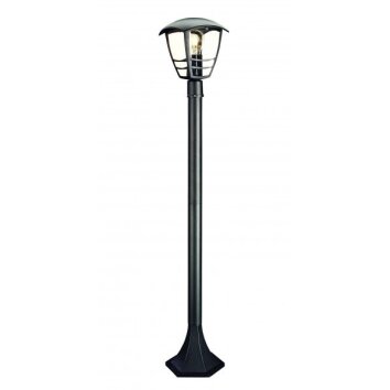 Borne d'éclairage Philips myGarden CREEK Noir, 1 lumière