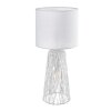 Lampe de table Globo ROVALE Blanc, 1 lumière