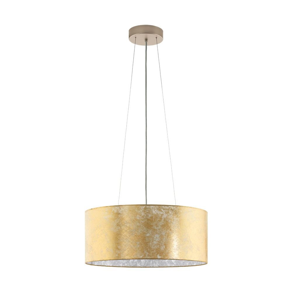 Suspension Eglo VISERBELLA Champagne, 3 lumières main product photo
