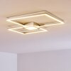 Plafonnier Narpes LED Nickel mat, 1 lumière