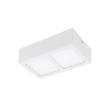 Plafonnier Eglo COLEGIO LED Blanc, 2 lumières