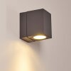 Applique murale d'extérieur Bregenz LED Anthracite, 1 lumière