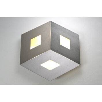 Plafonnier Bopp-Leuchten BOX COMFORT LED Aluminium, Multicolore, 3 lumières