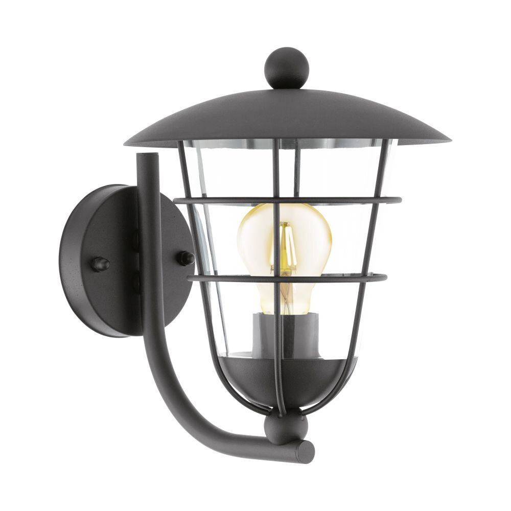 Applique murale Eglo PULFERO Noir, 1 lumière main product photo
