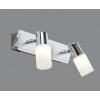 Applique murale Trio 8214 LED Aluminium, Chrome, Acier inoxydable, 2 lumières Applique murale Trio 8214 LED Aluminium, Chrome, Acier inoxydable, 2 lumières