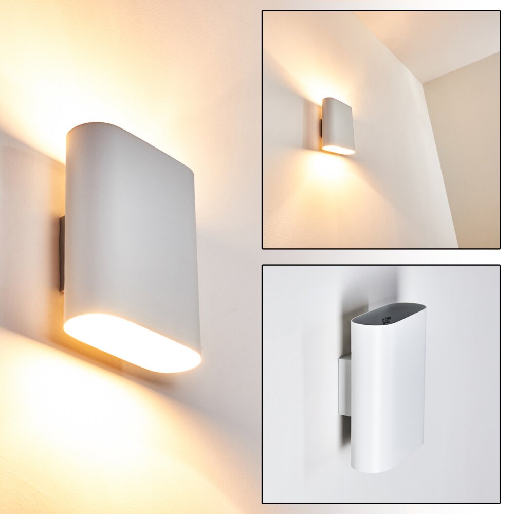 Applique murale Vion Blanc, 2 lumières main product photo