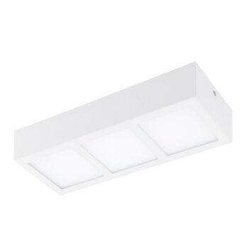 Plafonnier Eglo COLEGIO LED Blanc, 3 lumières