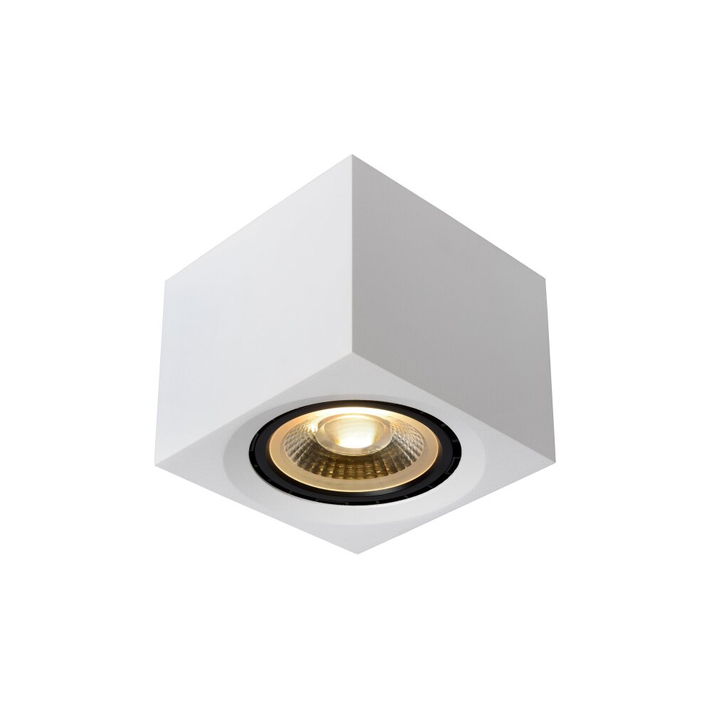 Spot de plafond Lucide FEDLER Blanc, 1 lumière main product photo