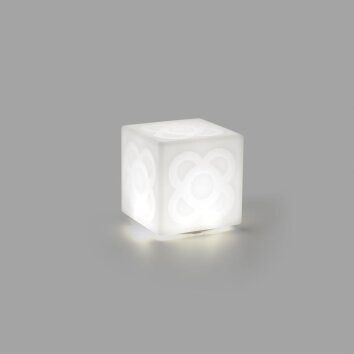 Lampe à poser Faro Barcelona Lampanot LED Blanc, 1 lumière