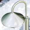 Lampadaire Kasan Acier inoxydable, Blanc, 1 lumière