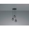 Suspension Trio Balini LED Anthracite, 3 lumières