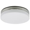 Plafonnier Steinhauer Ceiling and wall LED Acier inoxydable, 1 lumière