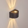 Applique murale d'extérieur Windhoek LED, 2 lumières