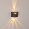 Applique murale d'extérieur Windhoek LED, 2 lumières